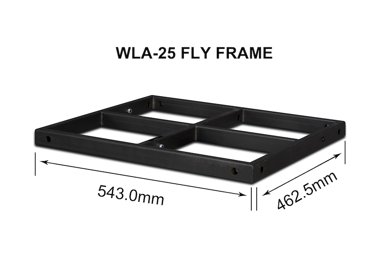 WP WLA-25 fly frame black
